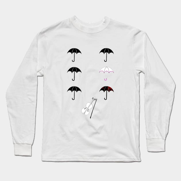 Umbrella Family Long Sleeve T-Shirt by tru_media_